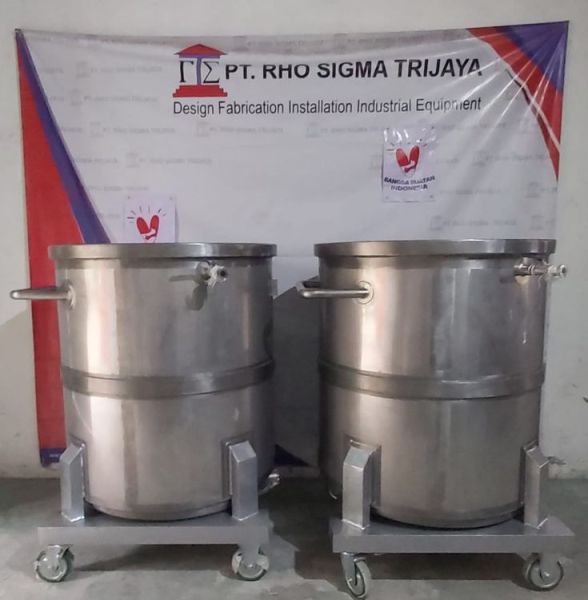 Double Jacket Tank Cap 500L 