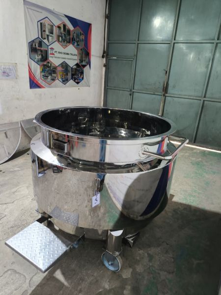 1200L Double Jacket Tank (SUS 304, Mirror Polished)